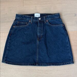 Reformation Lydia Denim Skirt